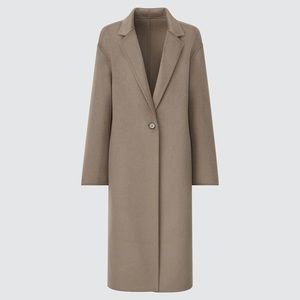 (NWT) Uniqlo Double Faced Coat